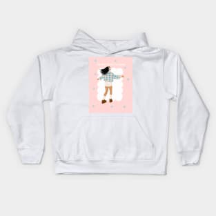 Positive Quote Music Girl Cloud Kids Hoodie